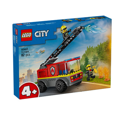 乐高积木城市60463消防云梯车