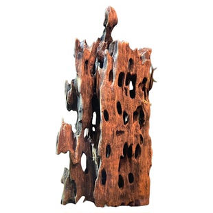 二马蜂窝木虾木镂空躲避屋 中小型小号沉木 鱼缸造景雨林多孔定植