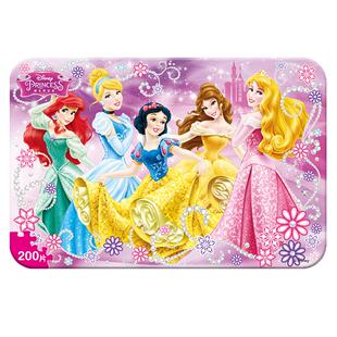 迪士尼米奇拼图200片铁盒装木质玩具3到6岁以上儿童益智礼物