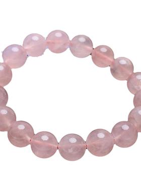 如鸿男女粉水晶单圈手串