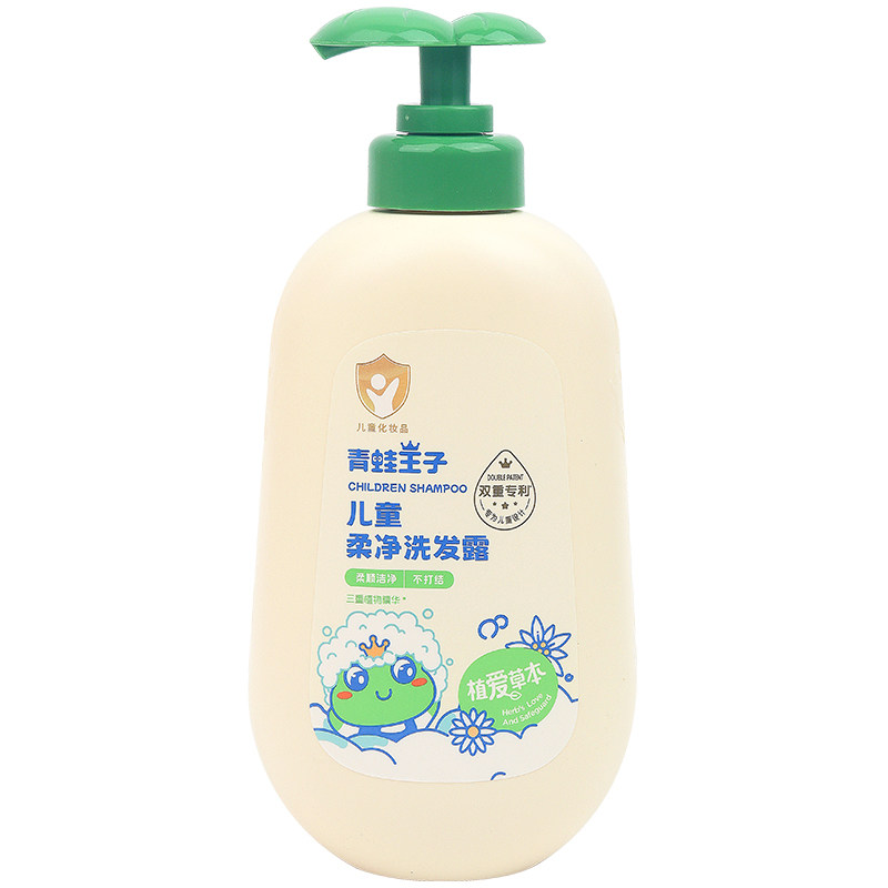 青蛙王子儿童柔顺洗发水500ml