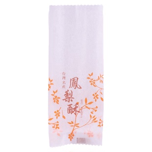 手工凤梨酥包装袋菠萝酥加厚棉纱纸防油糕点饼干烘焙食品机封袋子