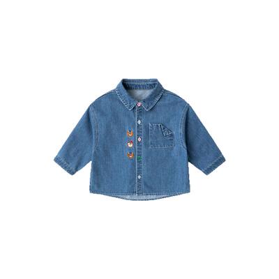 嘟嘟家男童女童水洗牛仔衣春秋款