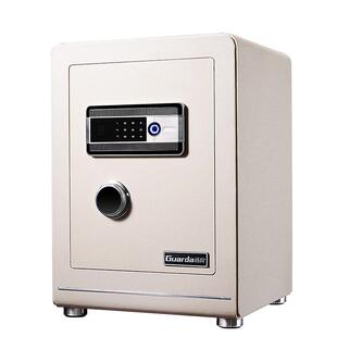 盾牌保险柜3c认证隐形家用保险柜指纹 FDX-A/D-45指纹密码保险柜防盗办公室入墙保险柜小型家用带报警46/57cm