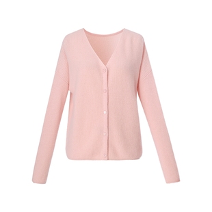 前后两穿|歌莉娅羊绒衫女秋冬2025新款流行穿搭开衫上衣1ESL6J6R0