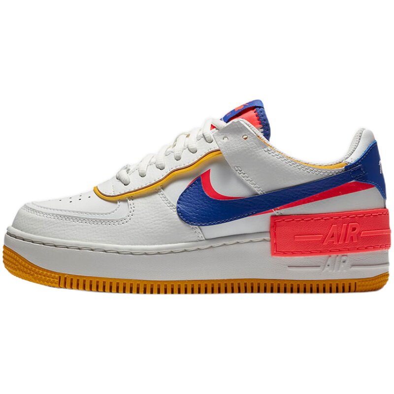 Nike/耐克正品AF1 SHADOW SE灰橙解构空一号女子运动板鞋CQ9503