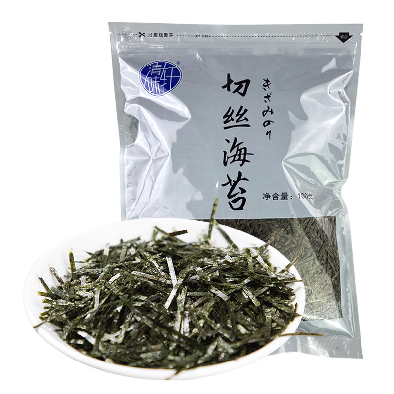 清味轩烤海苔切丝100g