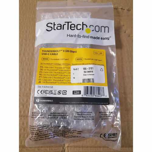 询价-StarTech TBLT3MM1M 雷电3（Thunder