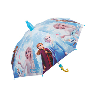 冰雪奇缘儿童雨伞女孩小学生爱莎公主晴雨两用自动黑胶加固防晒伞