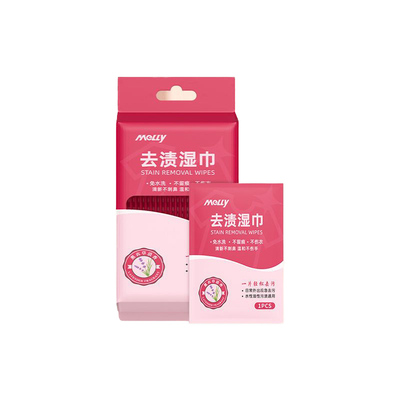 去渍湿巾去污便携应急免水洗神器