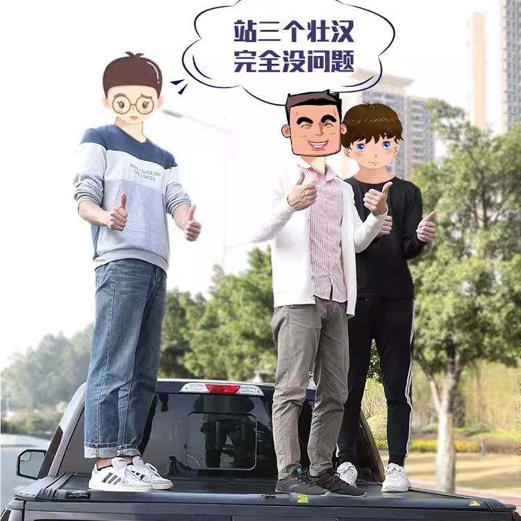 长城炮后箱盖风骏7纳瓦拉猛禽坦途皮卡改装龙门架尾箱盖卷帘盖