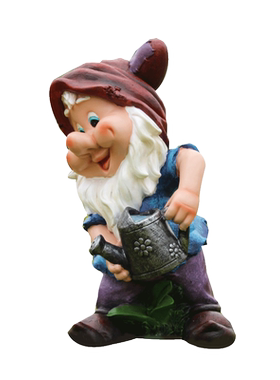 卡通人物户外摆件亨竹