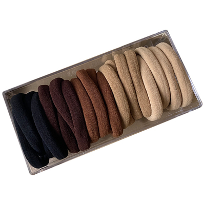 舒适信心皮筋高弹力发圈黑色