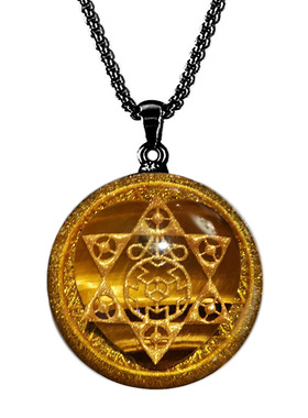 天然水晶吊坠情侣项链潮牌财运