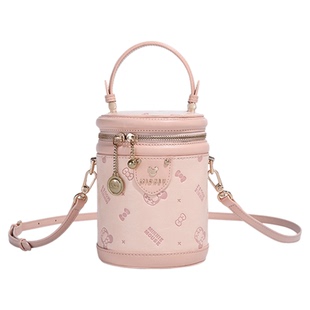 迪士尼女款包包水桶包女式2025新款手提斜挎包发财桶女生生日礼物