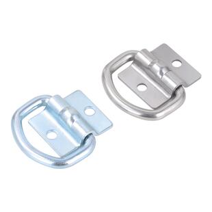 304不锈钢拉手D字型扣固定拉环扣绳钩货车吊环吊座车厢地板绑扎环