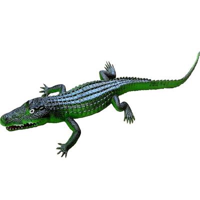 特大号鳄鱼软胶叫声教具爬行动物