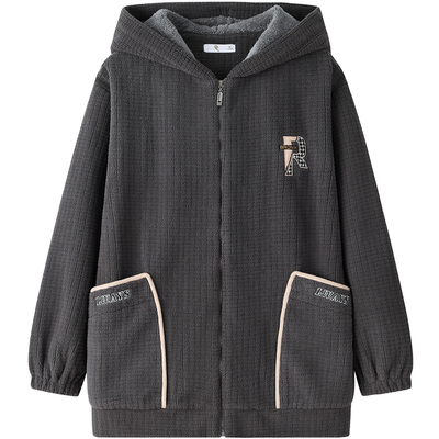 男士珊瑚绒保暖加厚睡衣