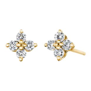 【情人节礼物】I-PRIMO钻石耳环 HIMALIA 18K金耳钉 送礼iprimo