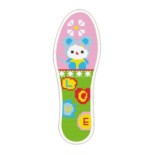 十字绣2025蛇年新款鞋垫自己绣男女手工半成品红色本命年七层棉布