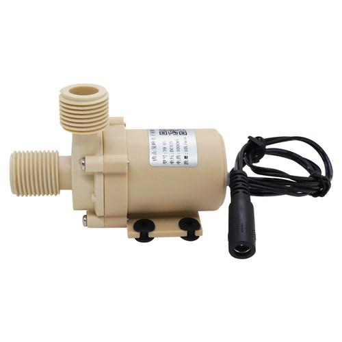 12V24V无刷直流超安静耐高温耐腐蚀微型循环增压插管式潜水抽水泵