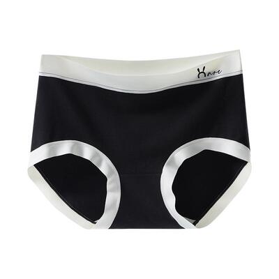 猫人纯棉内裤女无痕高腰收腹