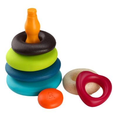 比乐btoys叠叠乐儿童积木认知