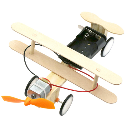 diy电动滑行飞机模型科技小制作