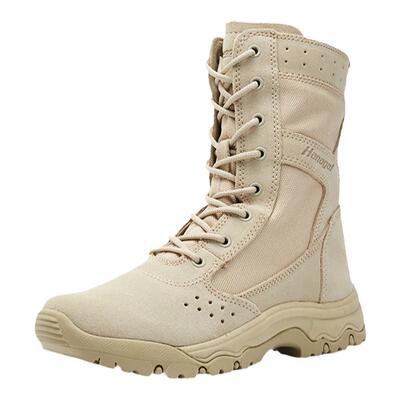 悍戈33302户外徒步沙漠真皮高帮