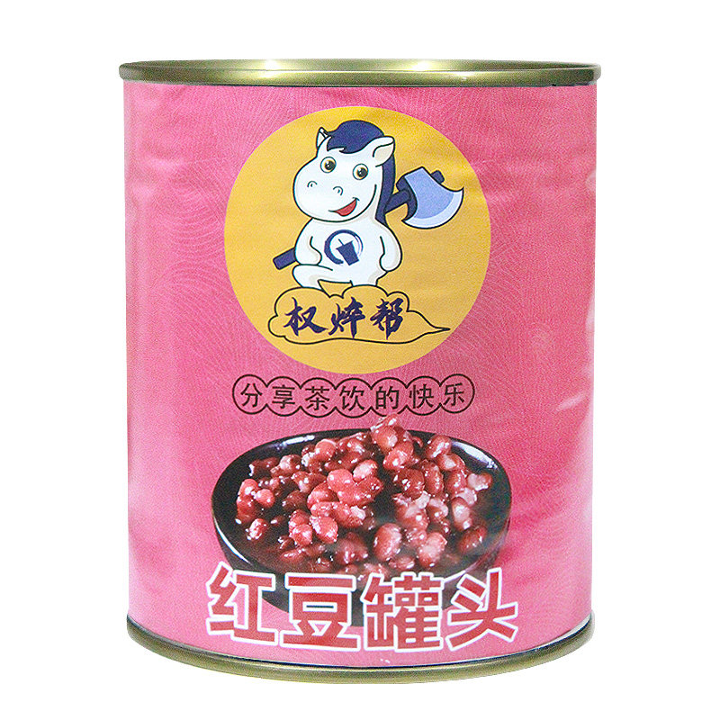 【87.8元/箱】即食红豆罐头900g