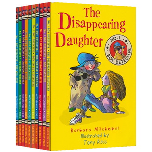 No.1 Boy Detective 侦探男孩10册 名家Tony Ross 小学生课外初级章节小说 儿童英语书籍读物 英文原版进口图书