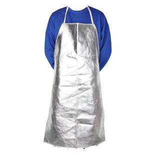 铝箔围裙隔热厨房耐高温防油污冶炼电焊防烫防飞溅阻燃防火围裙