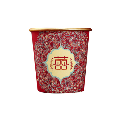 结婚一次性金箔纸杯加厚高档喜杯
