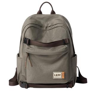 莱夫轻漫游双肩包大容量旅行电脑背包2026新款女初中生书包通勤男