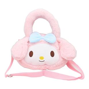 秋冬新款毛绒斜挎包中大童十岁礼物女孩可爱时尚手机包外出包