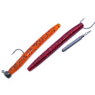 YAMAMOTO雅玛莫托细面条虫SENKO软饵棒棒虫黑坑竞技鲈鱼路亚假饵