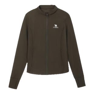 骆驼女装冰丝防晒衣修身短款2026夏季立领运动外套透气轻薄防晒服