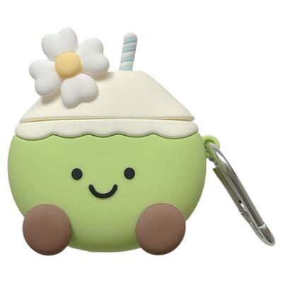 立体可爱花朵椰子表情适用苹果新5代airpods蓝牙无线耳机保护套airpods2/3/4硅胶软壳airpodspro三代男女新款