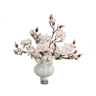 妖及 现代艺术花艺组合套装【琦园之舞】售楼处餐厅酒店落地摆件