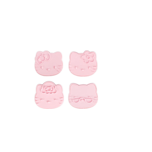 学厨kitty猫饼干模具kt馒头蛋糕曲奇饼干3D西瓜果切压花烘焙模具