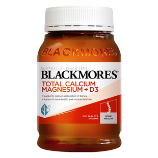 blackmores澳佳宝钙镁片维生素D成人钙片中老年护关节保健品澳洲