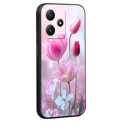 luckrider适用于红米note12r手机壳23076RA4BC唯美Hongmin0te12r仙女23076ra4bc保护套23o76RA4BC花朵MiuiNot