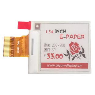 1.5寸黑白红三色电子纸显示屏快刷Eink墨水屏模块QYEG0150RWS810