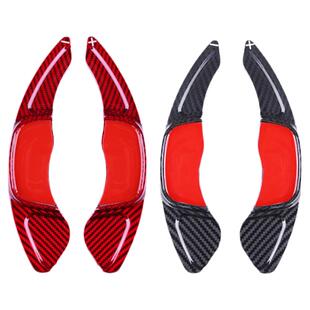 大众高尔夫7 Rline 途观L 尚酷 CC方向盘换挡拨片改装 碳纤维内饰