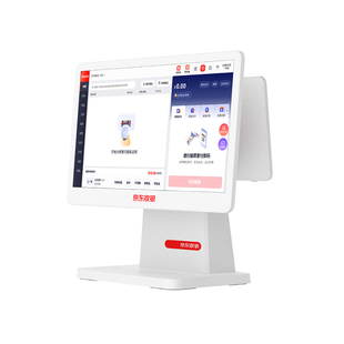 京东收银机一体机K5超市便利店收银系统商超零售烟酒店双屏扫码支付收款机