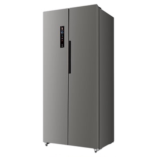 志高对开双开门风冷无霜大容量超薄嵌入式一级节能家用电冰箱十字