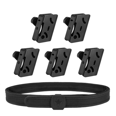 IPSC竞技战术铝制CNC快拔套 1.5英寸腰带套装 mst2011 格洛克