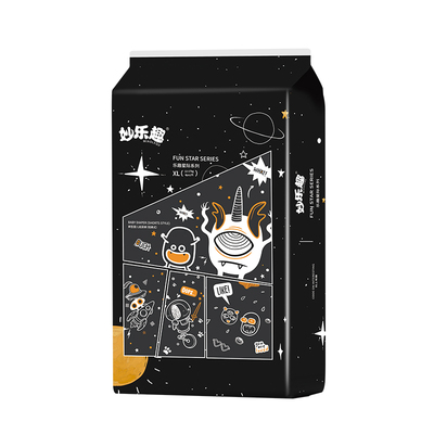 【U先试用】妙乐趣乐趣星际防漏干爽安睡尿不湿透气大吸量新客享