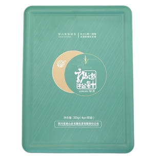龙湖翠龙湖松针雀舌绿茶礼盒装四川宜宾早茶屏山炒青2026新茶叶