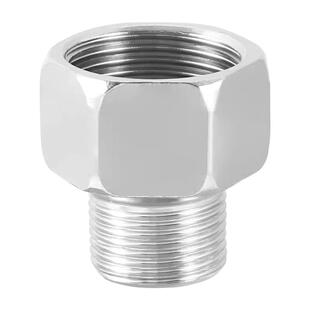 不锈钢内外丝接头加长延长水管配件4分直接6分变四分加厚对丝接头